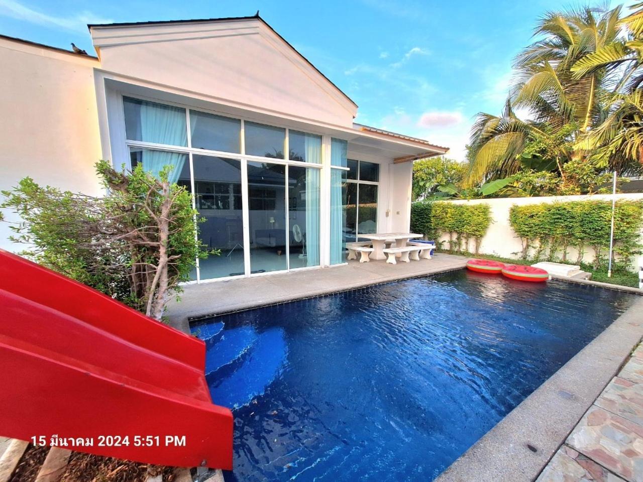 Beachtown Cha-Am Private Poolvilla From Beach 2Km Exterior photo